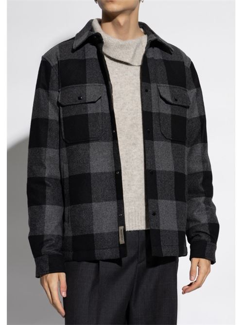 alaskan wool check overshirt WOOLRICH | CFWOOS0159MRUT3046.1084